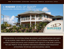 Tablet Screenshot of 3dbuilders.com