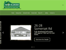 Tablet Screenshot of 3dbuilders.ca